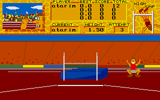 Just Another Silly Sports Sim atari screenshot